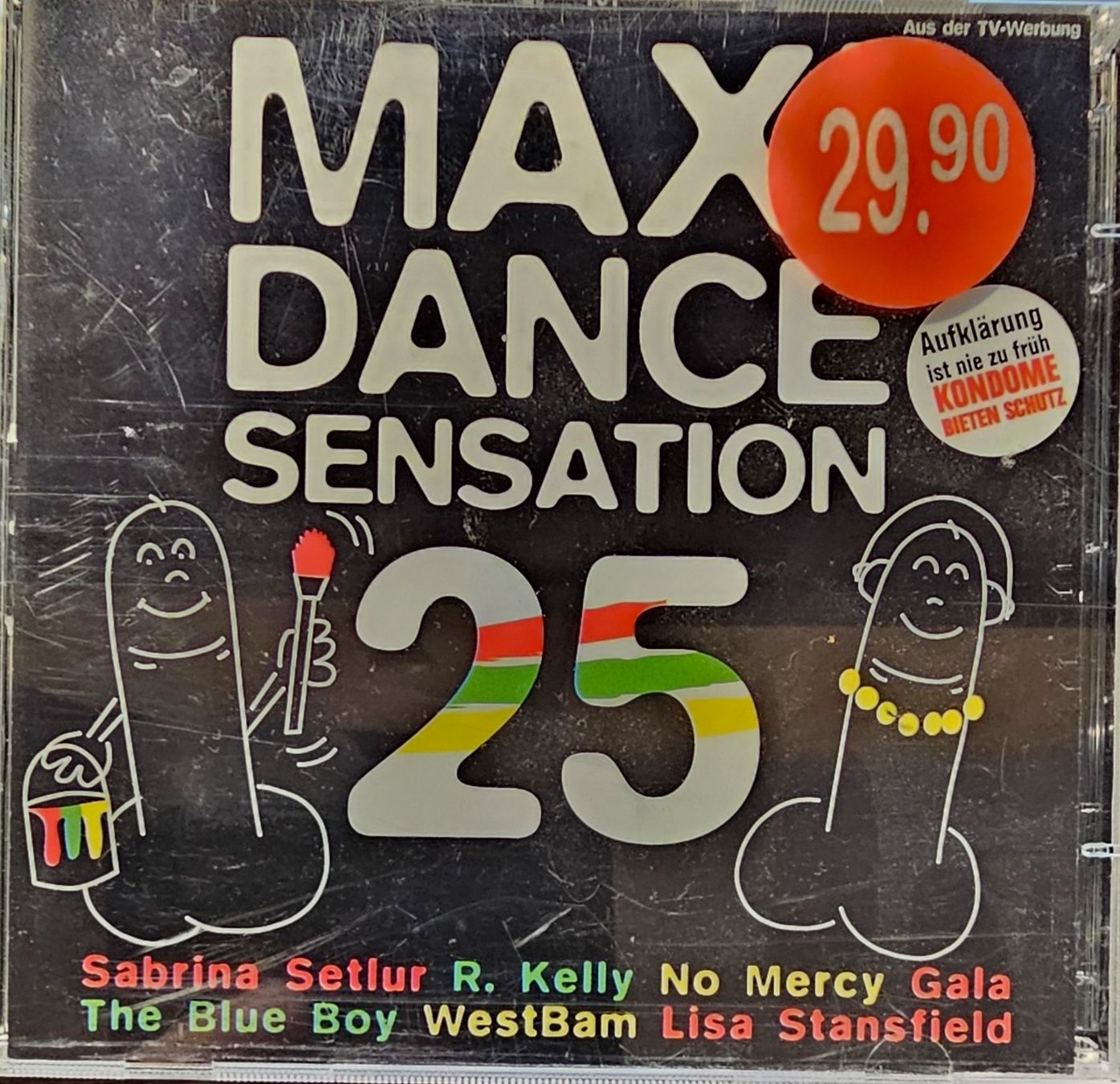 CD: Various – Maxi Dance Sensation 25 – Usato da Wahlen b. Laufen venduto da Cg10