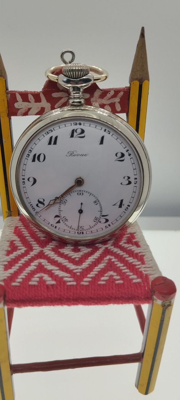 Orologi: Montre de poche revue – Usato da La Chaux-de-Fonds venduto da jac_9llg