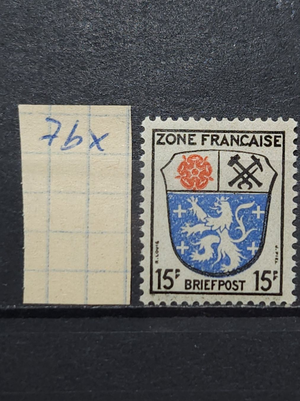 Tutti i francobolli: Franzö Zone Allgemeine Mi-Nr.7 bx Postfrisch Einwandfrei – Nuovo (secondo la descrizione) da Kriens venduto da Nidfeld45