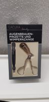 neue Wimpernzange und Pinzette