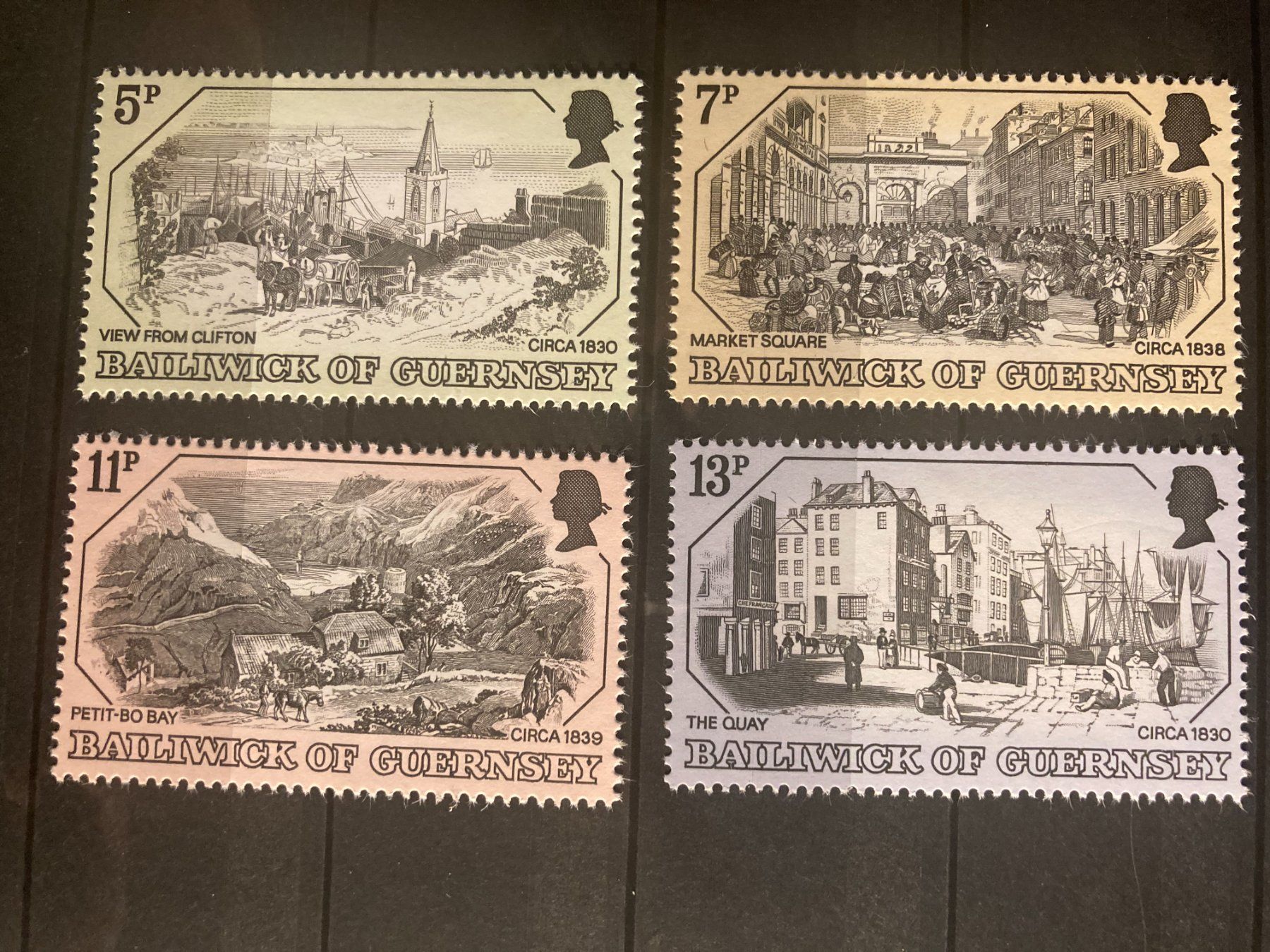 Tutti i francobolli: Guernsey 1978 Satz St. Peter Port postfrisch – Nuovo (secondo la descrizione) da Liestal venduto da schnueps