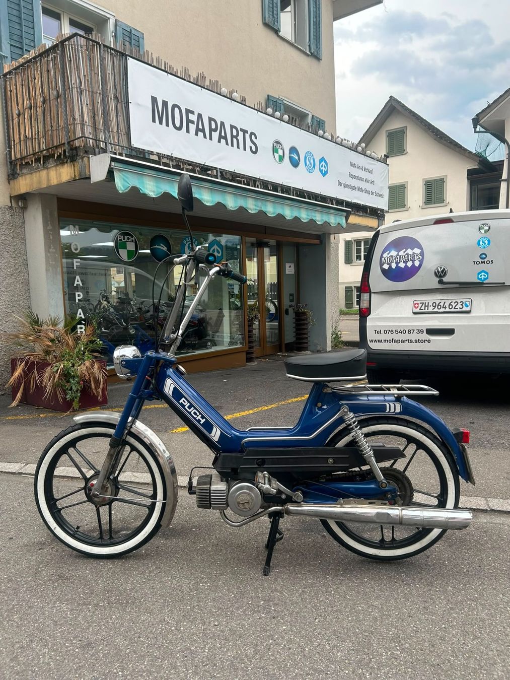 Puch Cyclomoteurs: Puch Maxi S mit Ausweis Matching Numbers – D'occasion à Schmerikon par Mofaparts