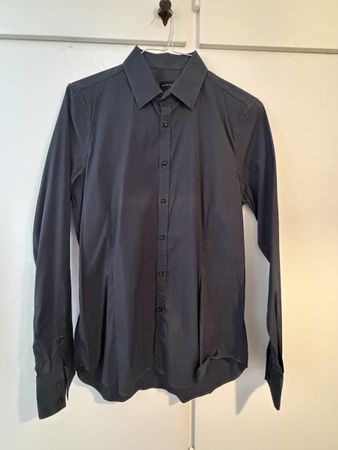 Camicia uomo Gazzaarri tg. L Made in Italy cotone elastaan