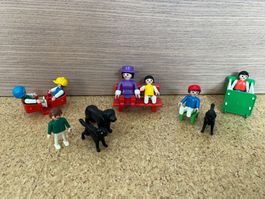Grosse Playmobil Landschaft (Spielplatz & Wohnung)
