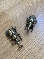 2x Deko Messing Käfer