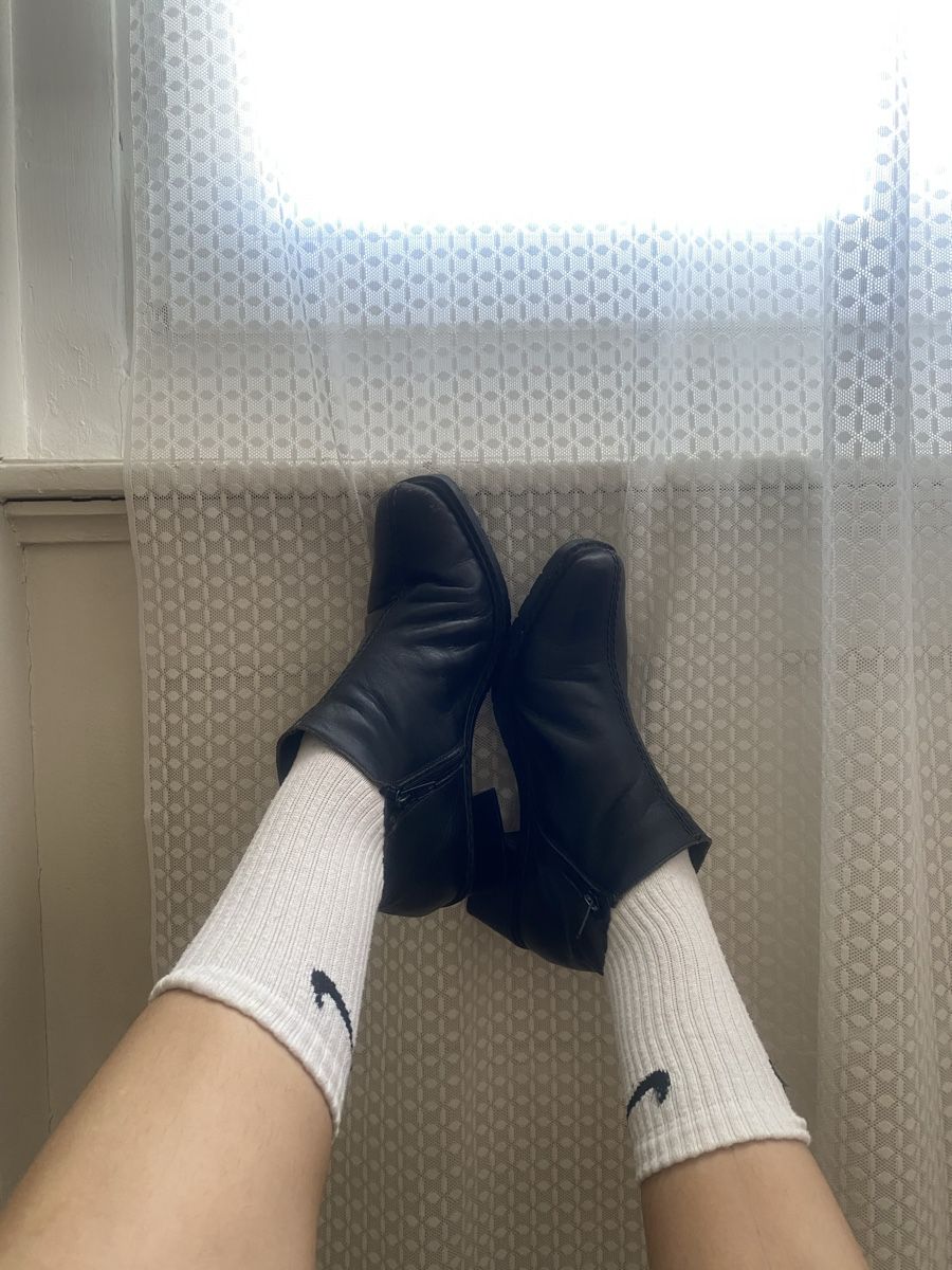 Rieker Scarpe da donna: Rieker Black Leather Ankle Boots – Nuovo (secondo la descrizione) da Bern venduto da alexjop 1
