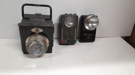 Alte Lampen Set von 3 Stück!