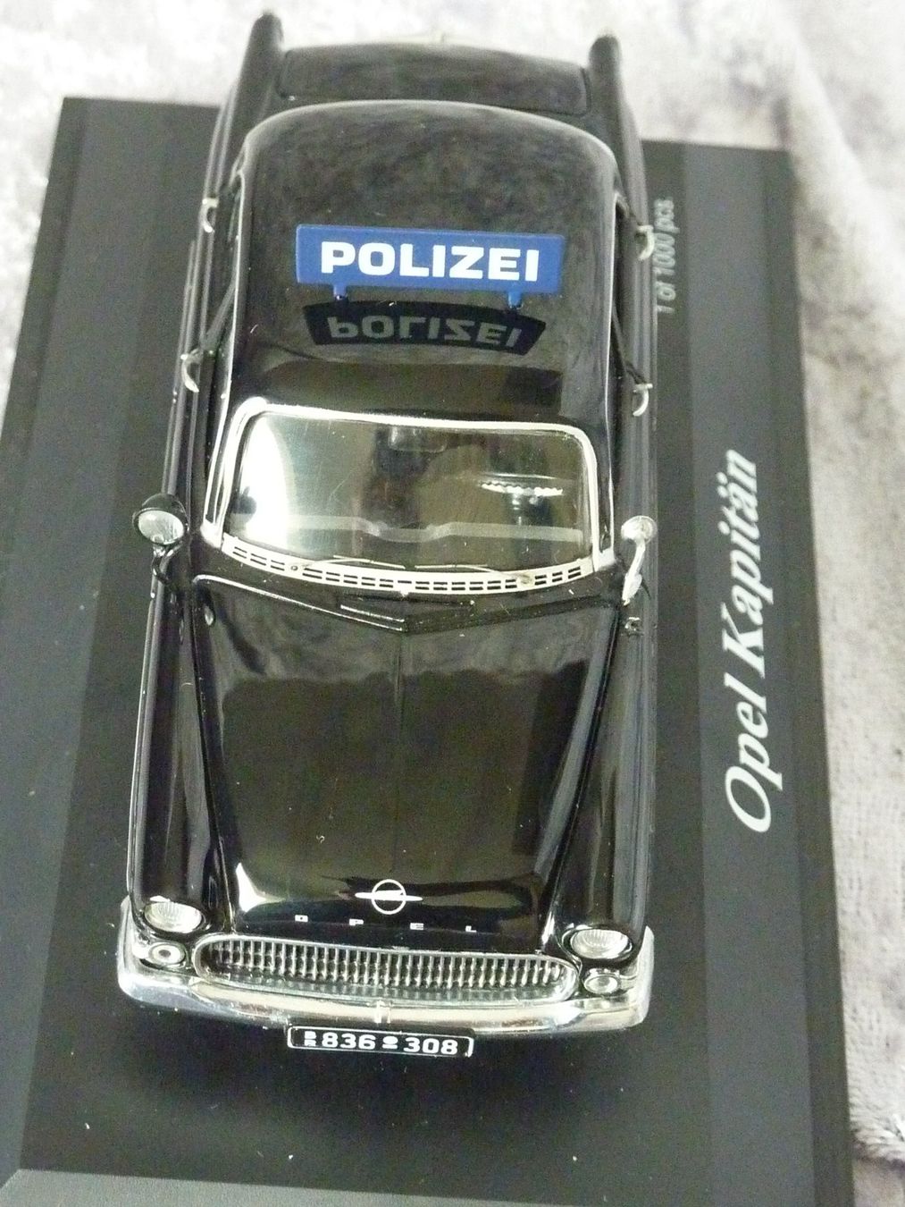 Schuco Modellini d'auto: Opel Kapitän Polizei 1:43 – Nuovo (secondo la descrizione) da Dürrenäsch venduto da modellautos4you 6