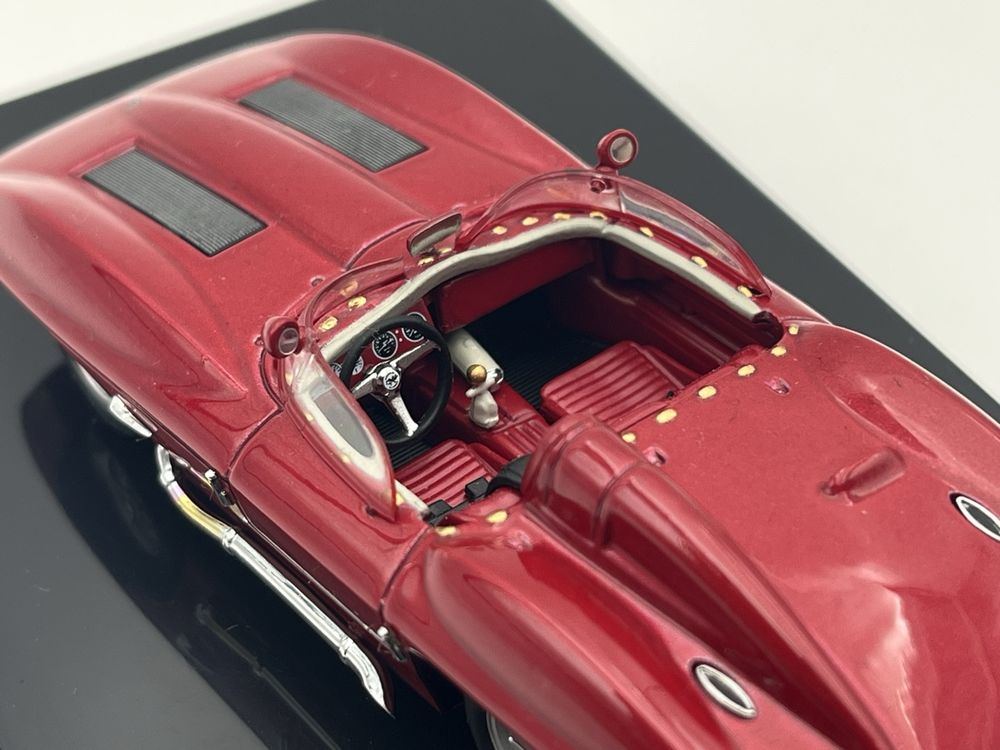 Chevrolet Corvette Miniature ICHIDA - Japon, Années 60 - Véhicule En Tôle (occasion)