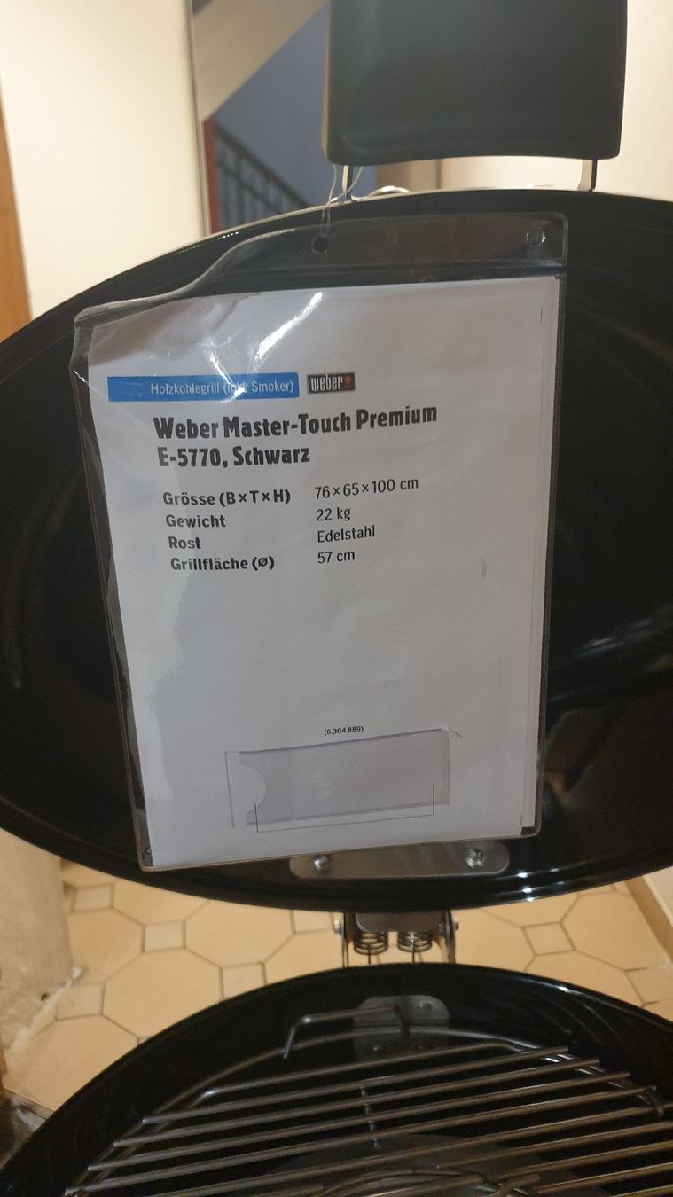 Grills: Grill Holzkohle "Weber" NEU – Neu und originalverpackt aus Einsiedeln von cutschi01 4
