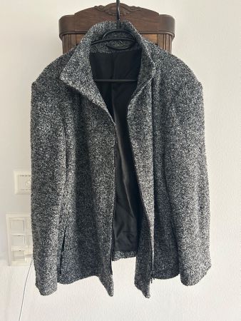 Damen Jacke Marco Veraguth Grau Grösse 46 Fabr. Suisse