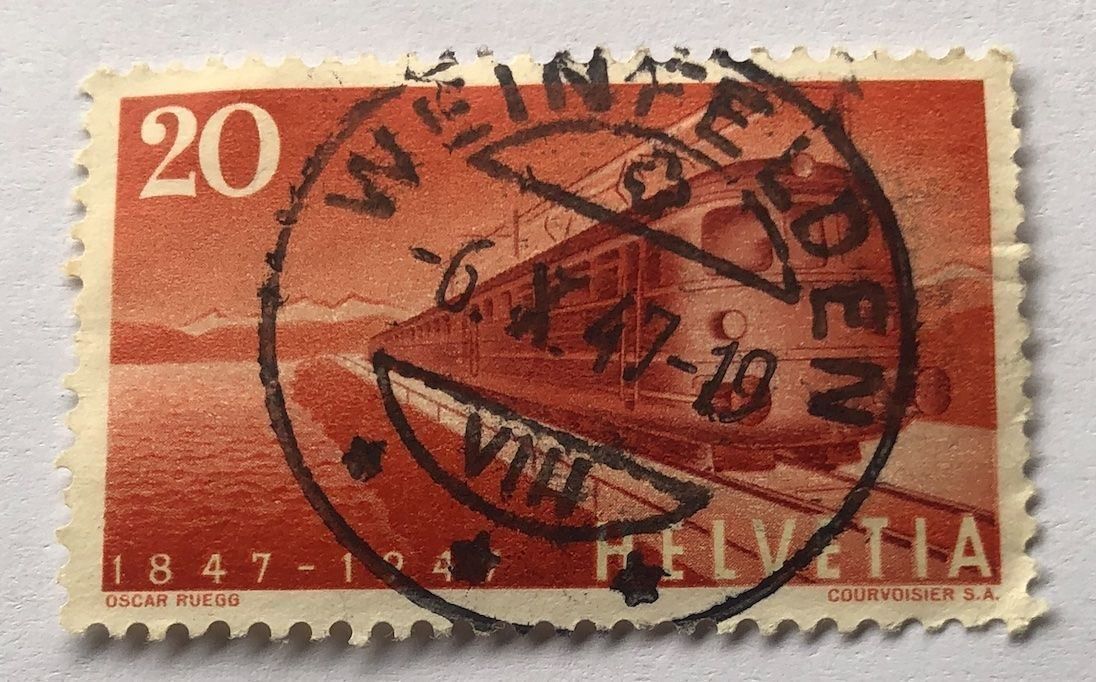 Tutti i francobolli: Nr.279 mit Vollstempel Weinfelden – Usato da Aarau venduto da Billa007