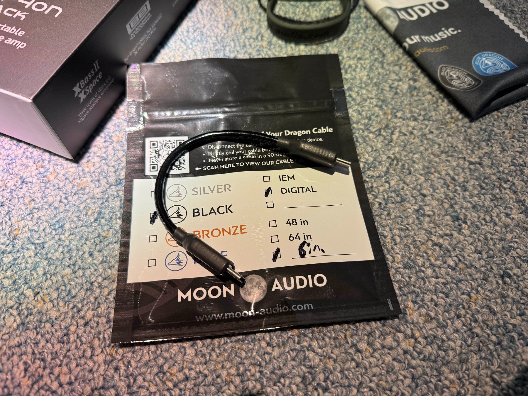 Amplificatori: iFi Audio xDSD Gryphon Black Edition & MoonAudio USB-C – Nuovo e nell'imballaggio originale da Däniken SO venduto da rbumbach1950 7