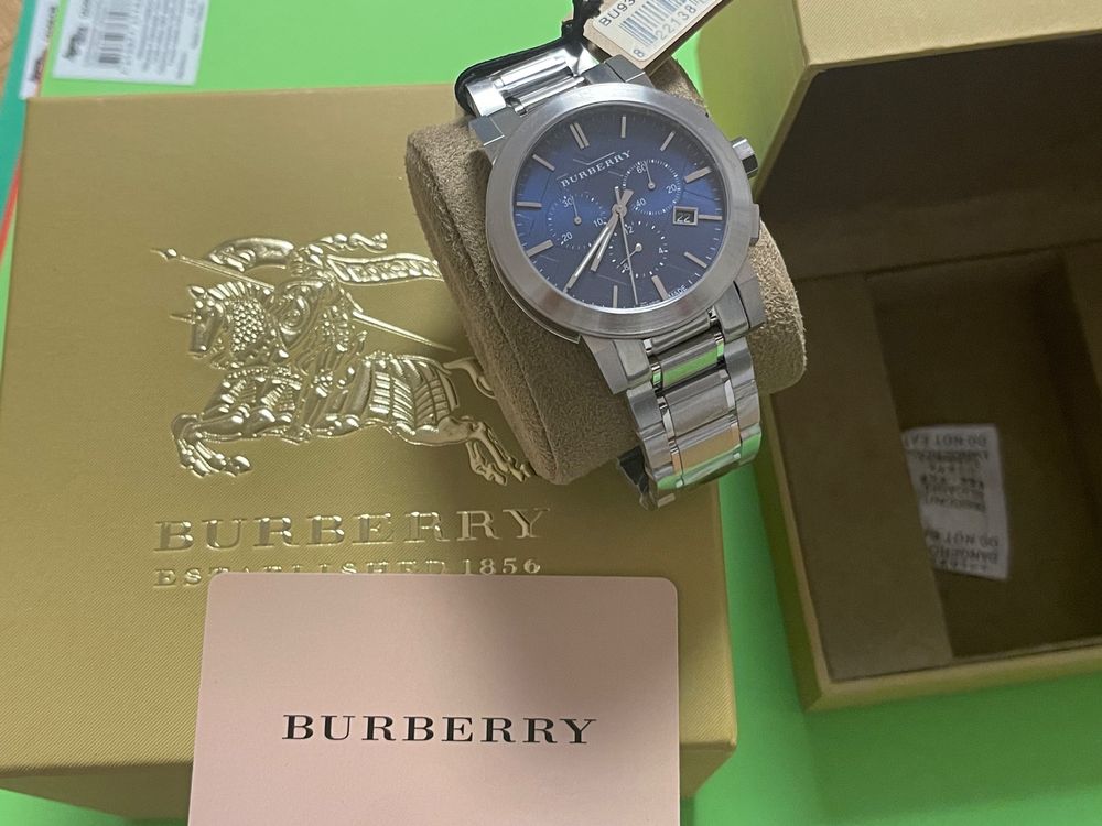burberry uhr herren schwarz