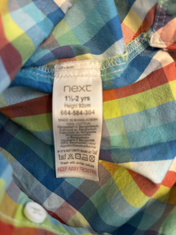 Camicie, T-shirt & Polo: 3 Hemden von Tommy Hilfiger, Gap, Next - Gr 86 & 92 – Usato da Untersiggenthal venduto da l_d_n7lt 3