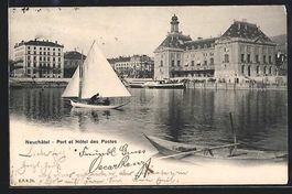AK Neuchâtel, Port et Hotel des Postes