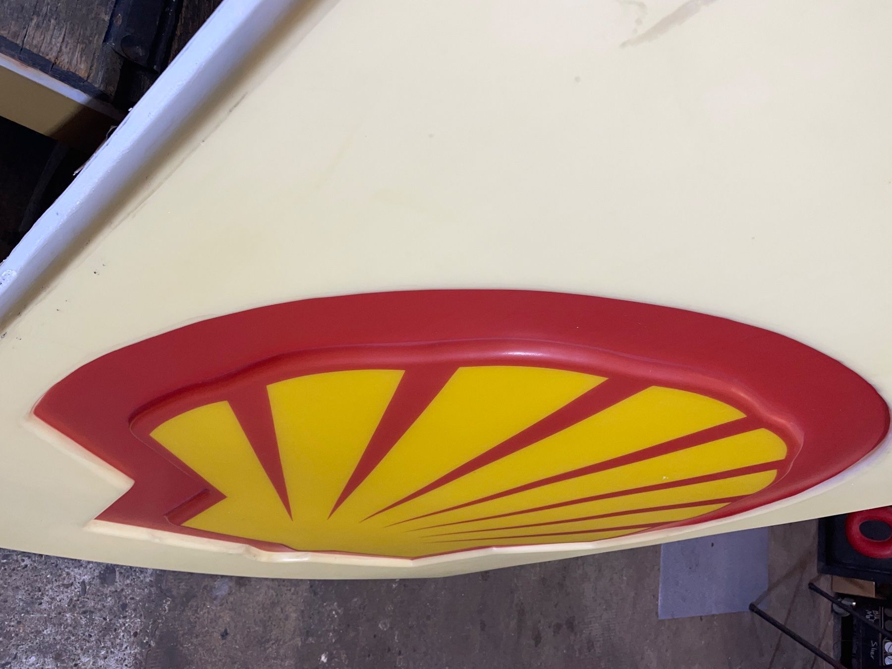 Shell Schilder: Shell Werbetafel USA – Gebraucht aus AARBURG von cheapstuff 1