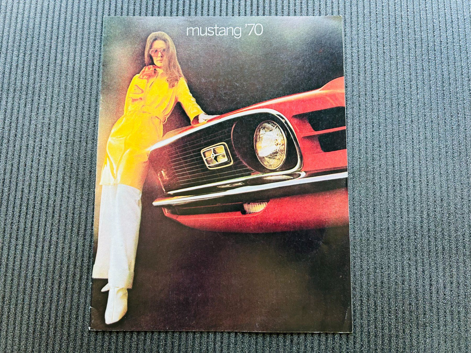 Ford Dokumente: Ford Mustang Original Brochure 1970 – Gebraucht aus Herrliberg von Nomad504 1