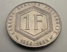 Frankreich 1 Franken, 30.  Jahrestag - Fünfte Republik  1988