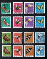 10-3-1 Timbres Pro Juventute oblitérés et neufs 1954 et 1955