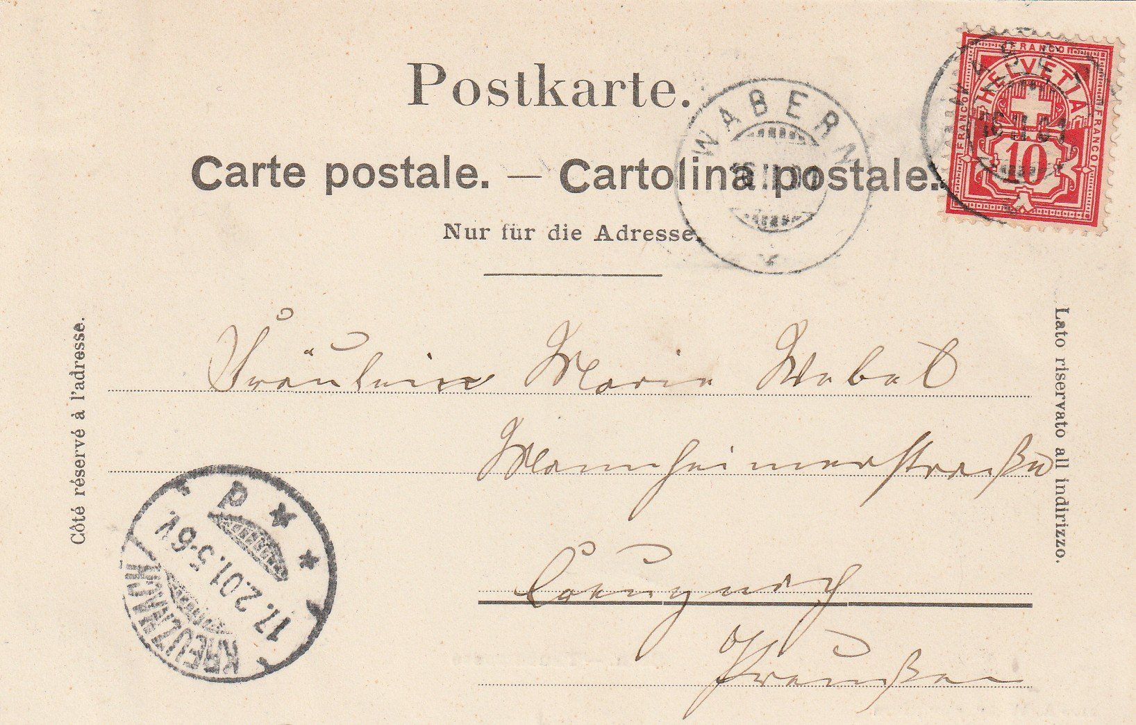 Cartes postales: Bern Thunstrasse – D'occasion à Rorschacherberg par fratovi2 1