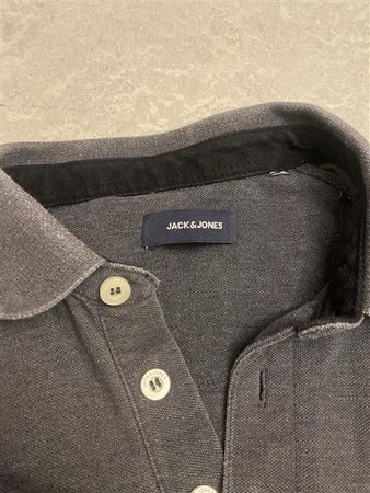 Jack & Jones Poloshirt dunkelgrau – Gr. XS