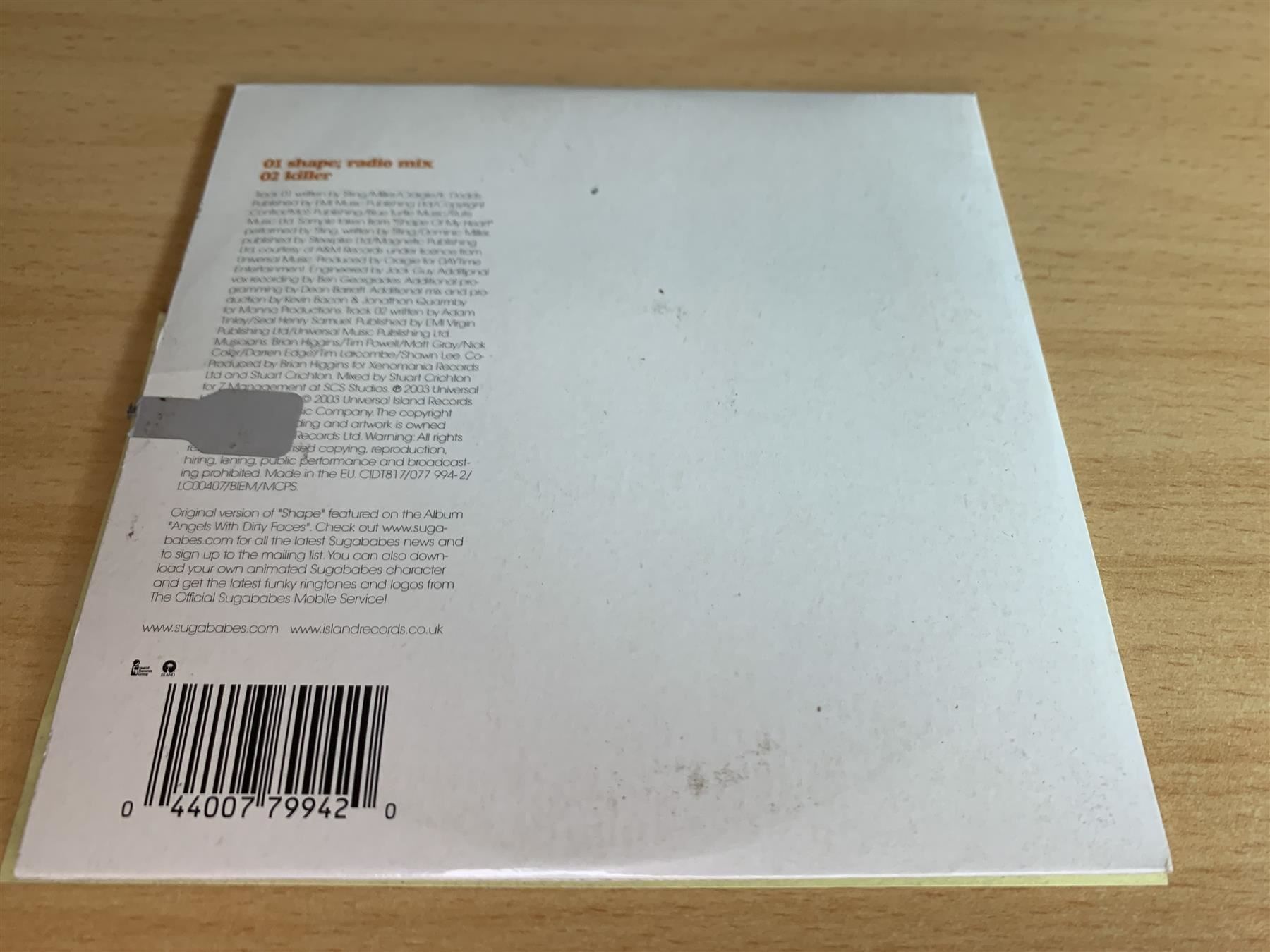 CD: Sugababes – Shape – Usato da Rikon im Tösstal venduto da Alpenmutz 1