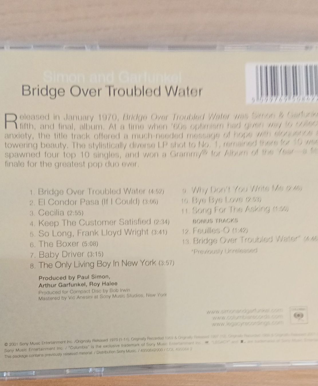 CDs: Simon and Garfunkel – Gebraucht aus Liebefeld von CD-Urs 1