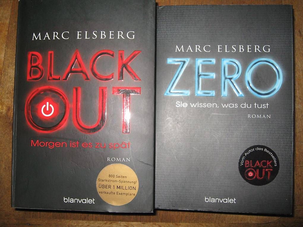 Libri: 2 x Thriller Marc Elsberg – Usato da Zürich venduto da Biker612