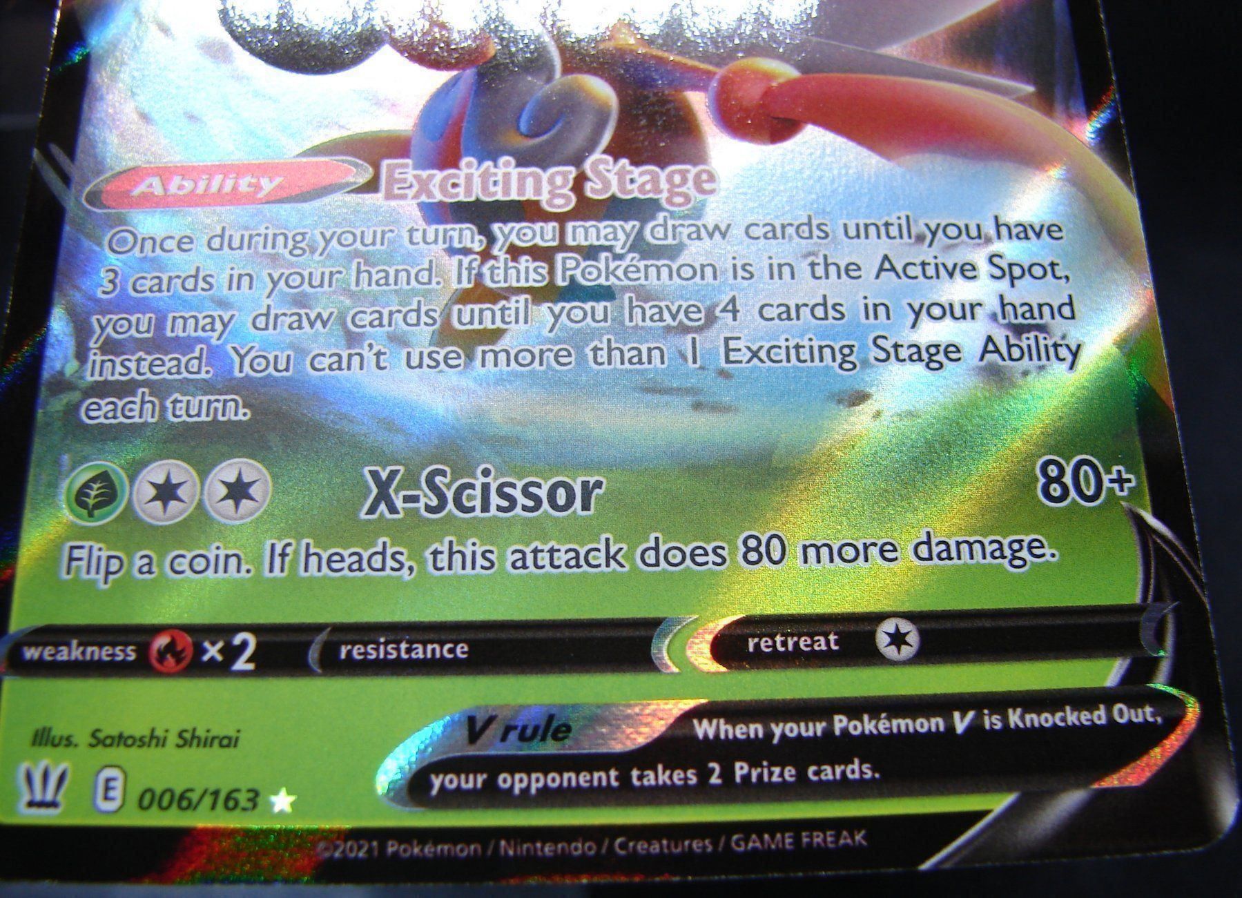 Pokémon Carte collezionabili: Kricketune V - Ultra Rare - Holo    /110 – Usato da Rümlang venduto da coh_87ww 3