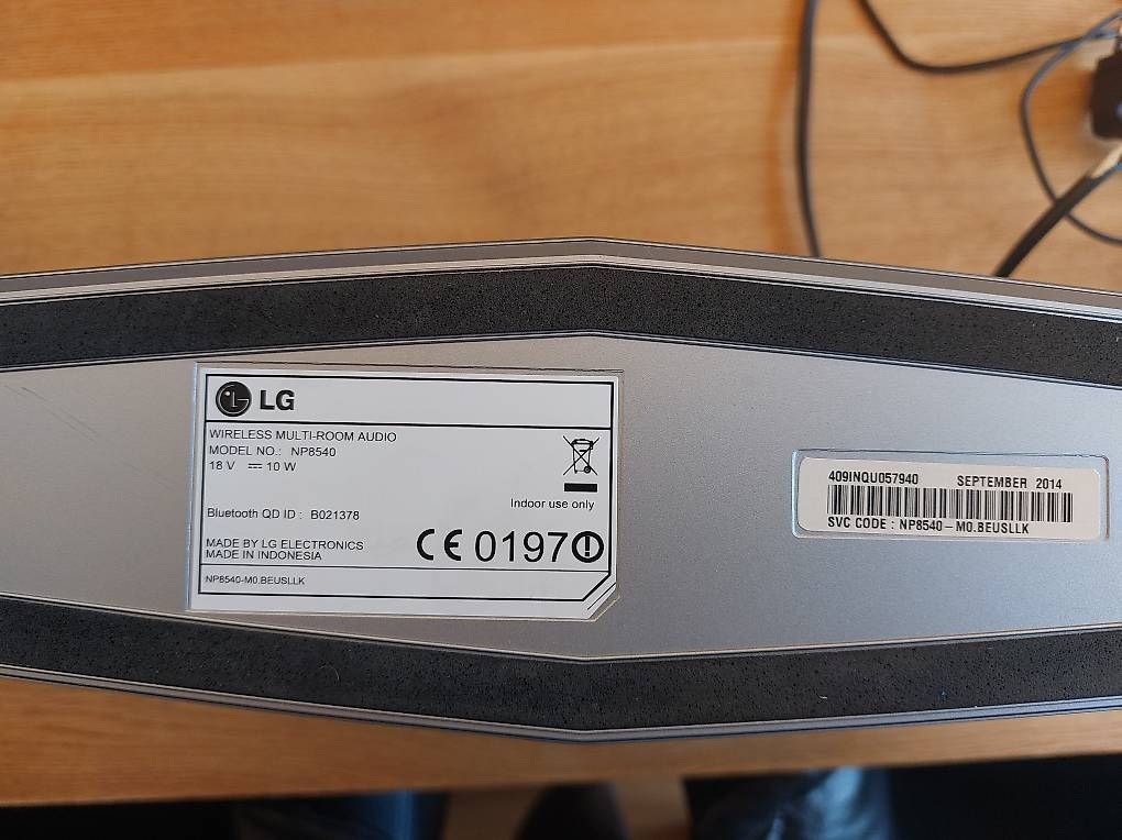 Casse acustiche: LG Multiroom Audio – Usato da Stein AR venduto da Blachette 3