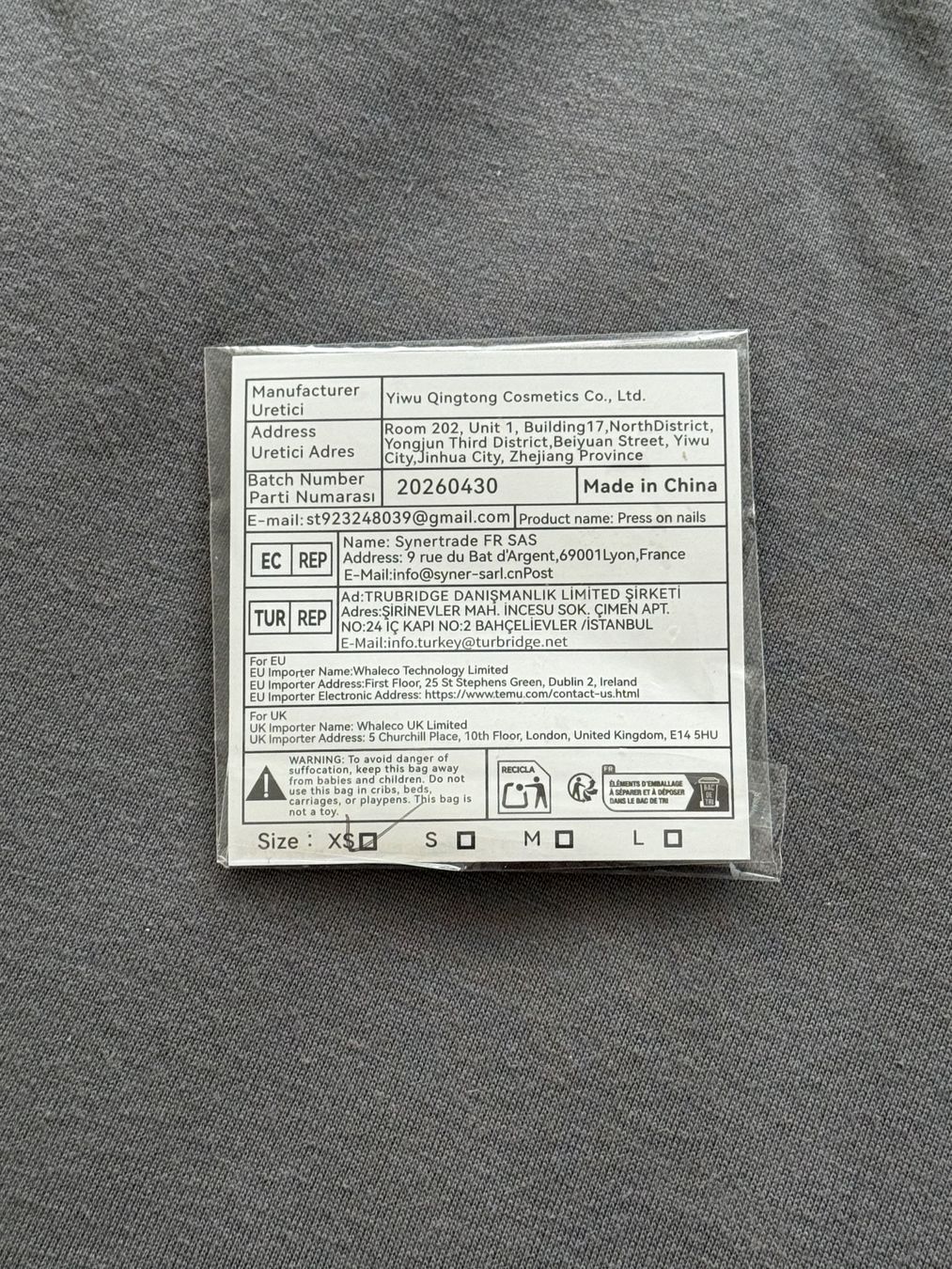 Künstliche Fingernägel: Press on Nails – Neu und originalverpackt aus Baar von and_x9gz 1