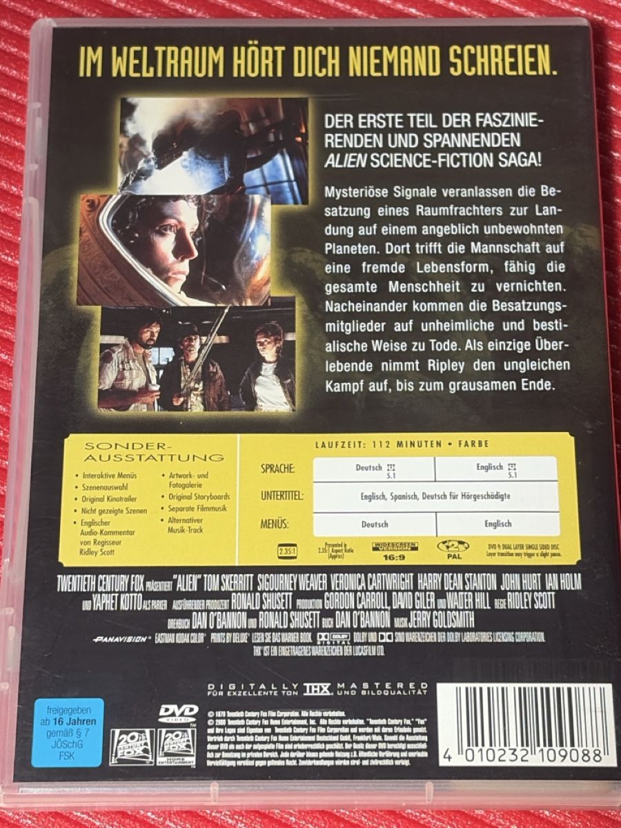 Alle DVDs: Alien – Gebraucht aus Zürich von Collector69 1