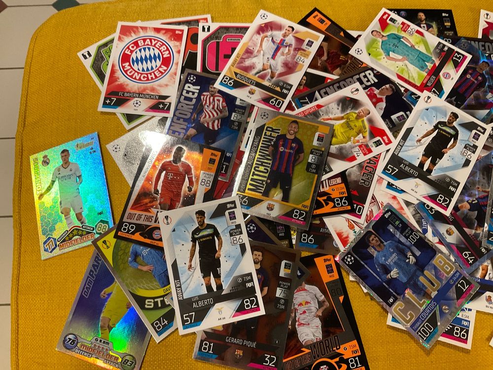 74 Match Attax Karten Saison 22/23 3