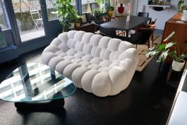 Roche Bobois Bubble 3-Sitzer Sofa in Boucle Ivoire (213cm)
