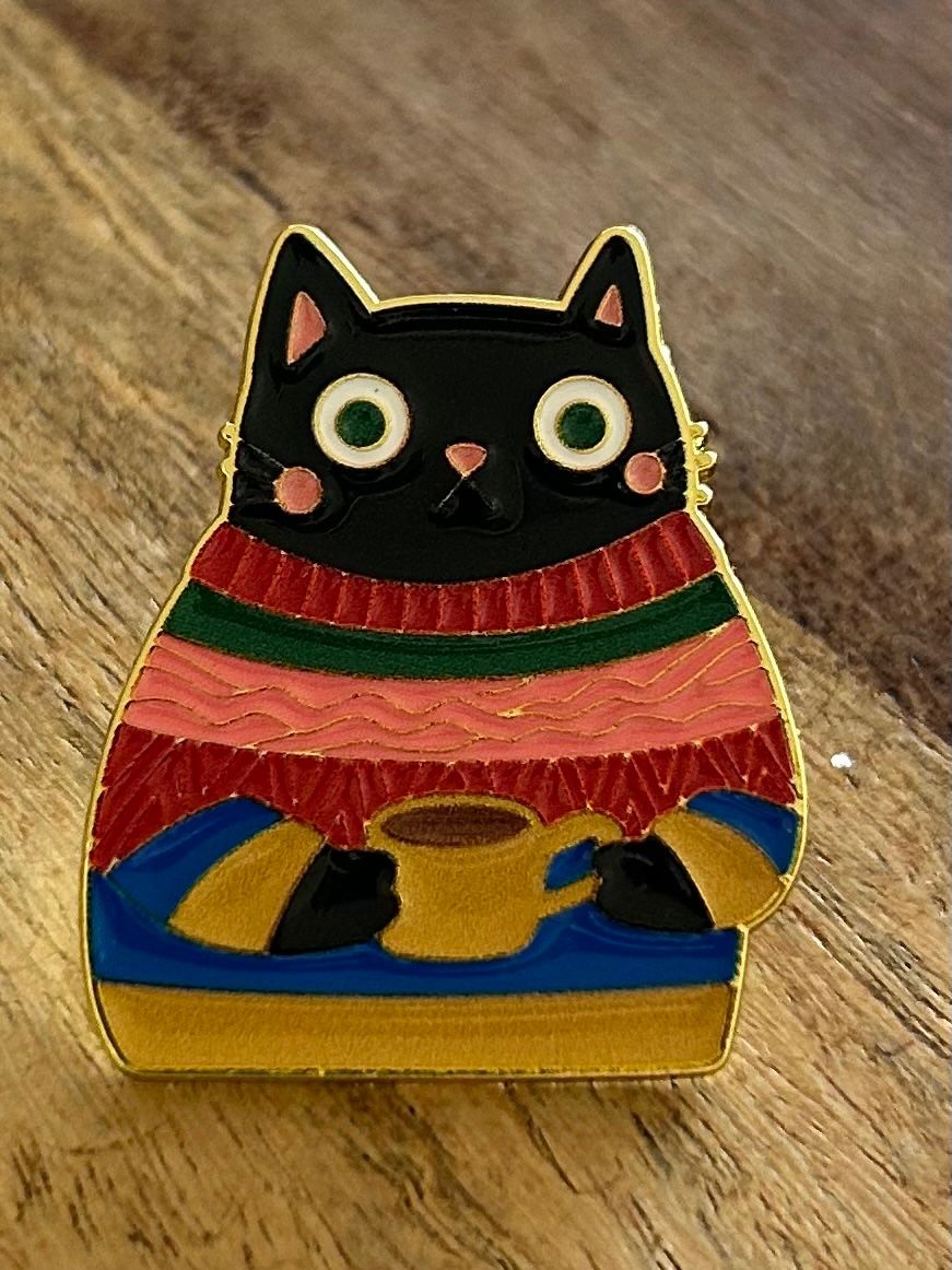 Plaquettes & Badges: Pin  Katze Kaffee – Neuf avec emballage d'origine à Geneve par vane267