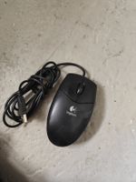 Logitech Maus Schwarz USB