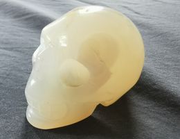 NEU: Achat Totenkopf Schädel Kristallschädel