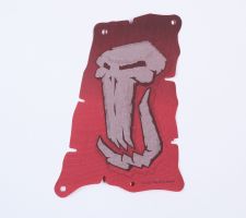 LEGO® Cloth Sail 14 x 20 Tattered with Fantasy Era Troll