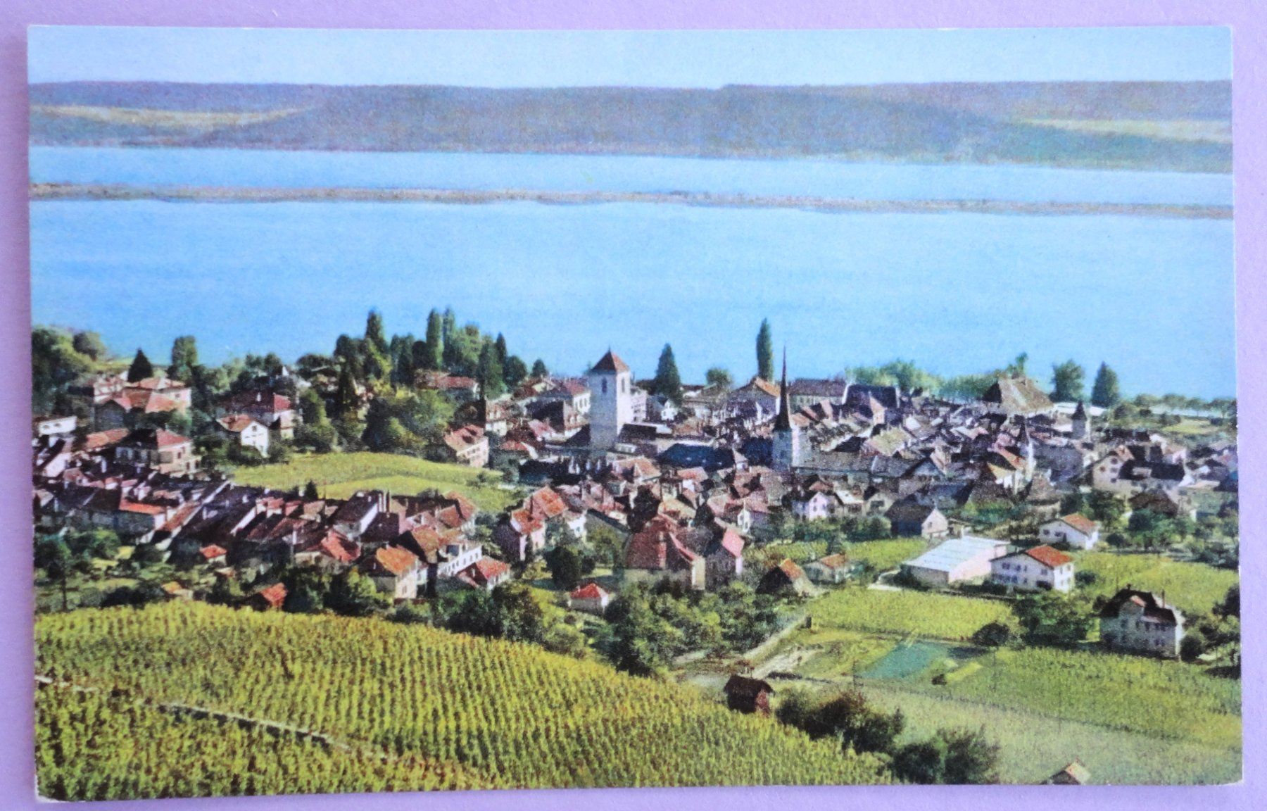 Cartoline postali: La Neuveville – Usato da Fétigny venduto da Billy2miny