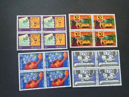 CH  1980 Nr. 645-648 Viererblock FDC  Luxus  (4431)