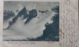 SCHAFFHAUSEN - Gruss vom Rheinfall - 1900