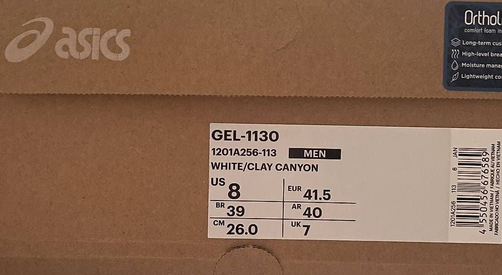 Herrenschuhe: ASICS GEL-1130 – Neu und originalverpackt aus Kriegstetten von s.wanzenried 2