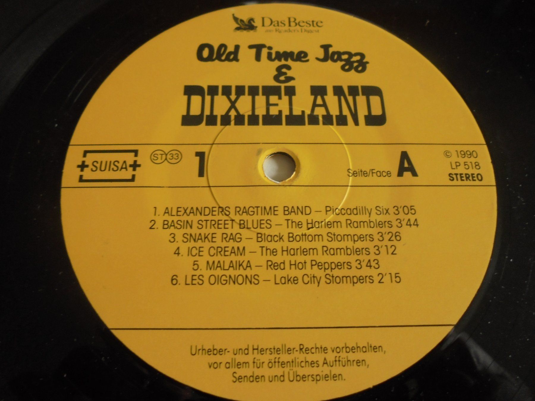 Dischi in vinile: Old Time Jazz & Dixieland " 2 x LP Harlem Ramblers +verschie – Usato da Crissier venduto da Promopost 4