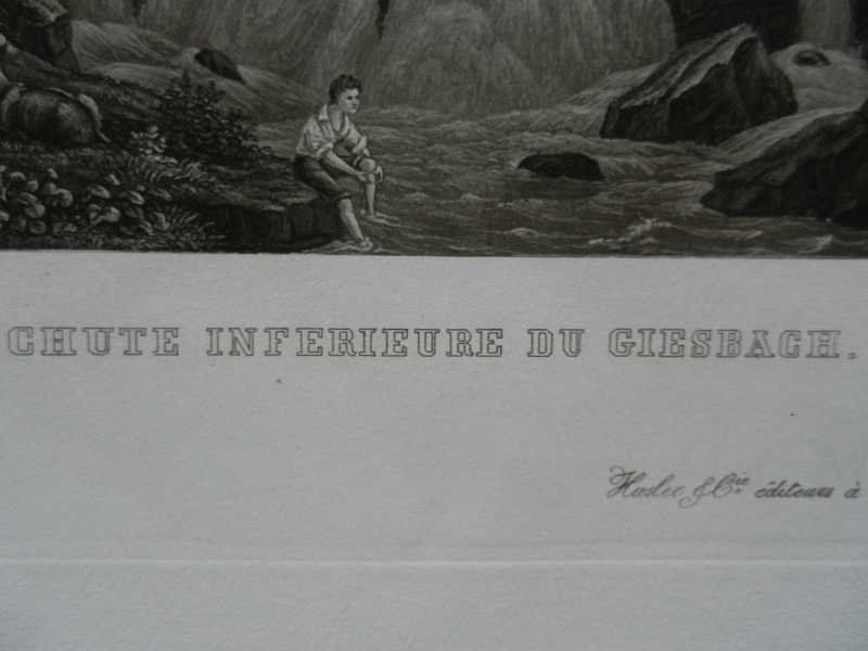 Gravures: Giessbachfall – D'occasion à Risch par Rischli15 2
