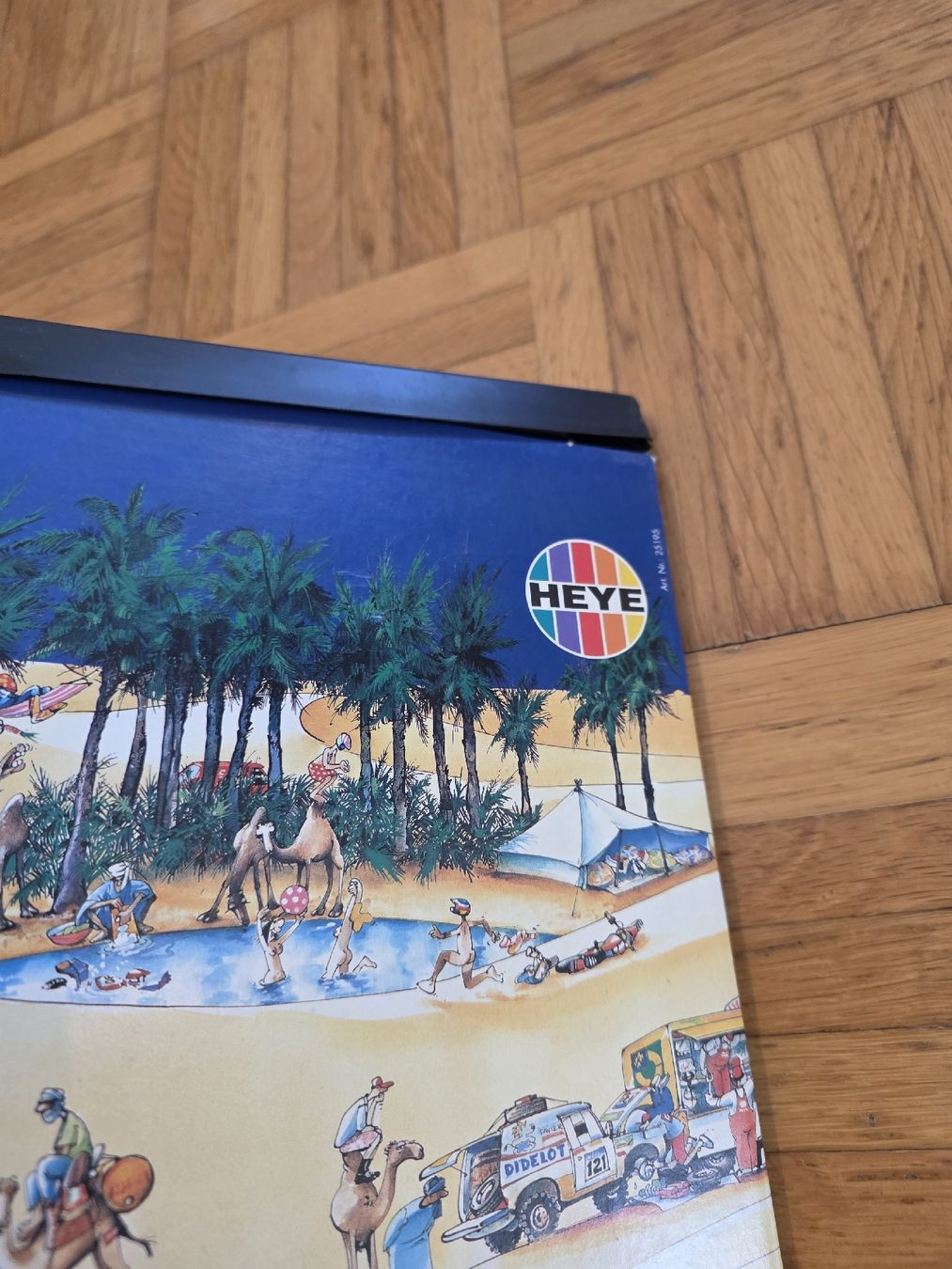 Heye Puzzle: Heye Puzzle Blachon Paris-Dakar, 1500 Teile – Usato da Dorf venduto da Echo_Elements 3