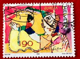  Nr.1052 Clown mut Requisiten  GESTEMPELT  2002   