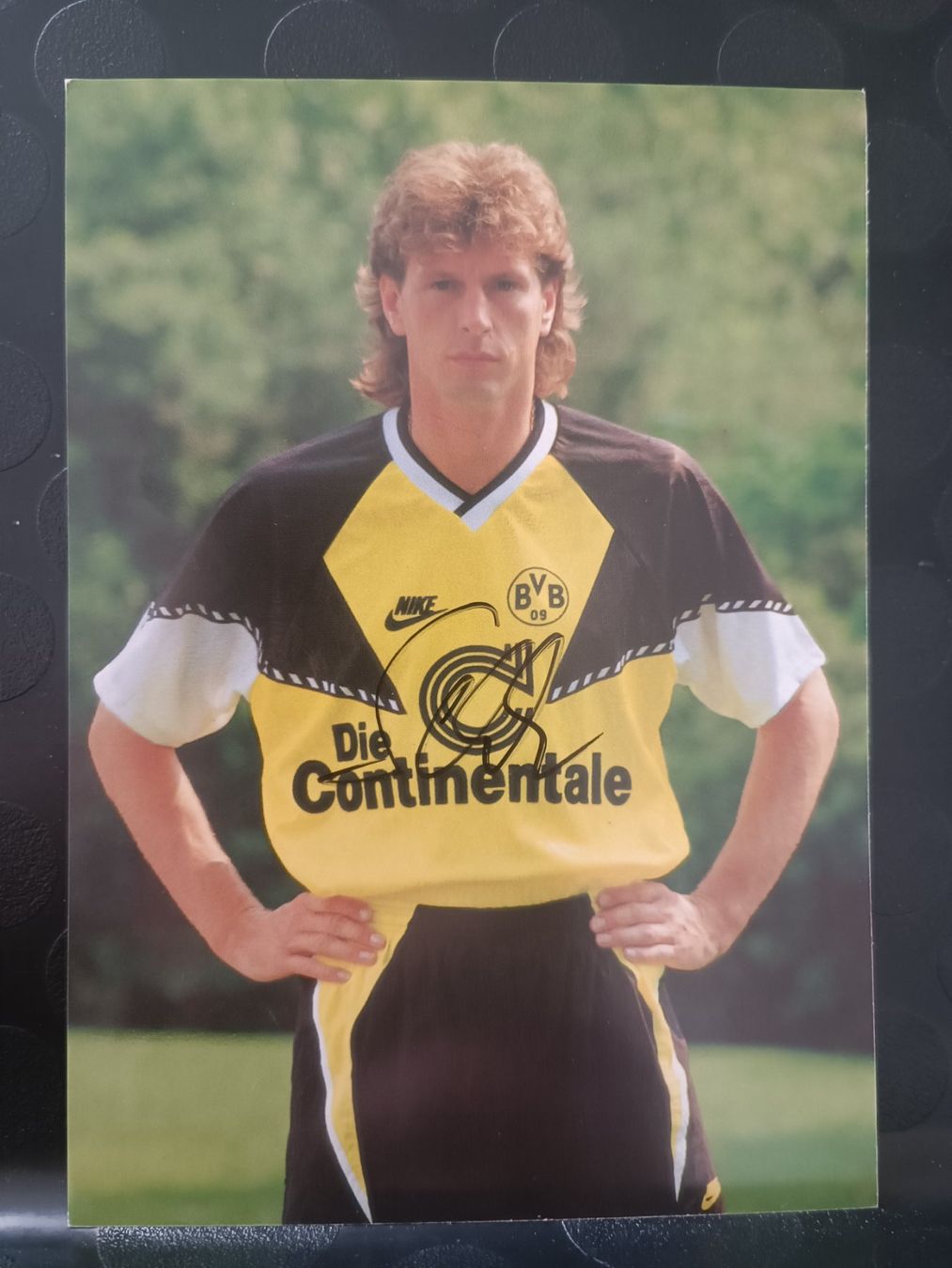 Autografi: Michael Schulz - BVB / Borussia Dortmund - Handsigniert – Usato da Menziken venduto da Artographs