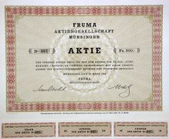 FRUMA AG Münsingen - 1946