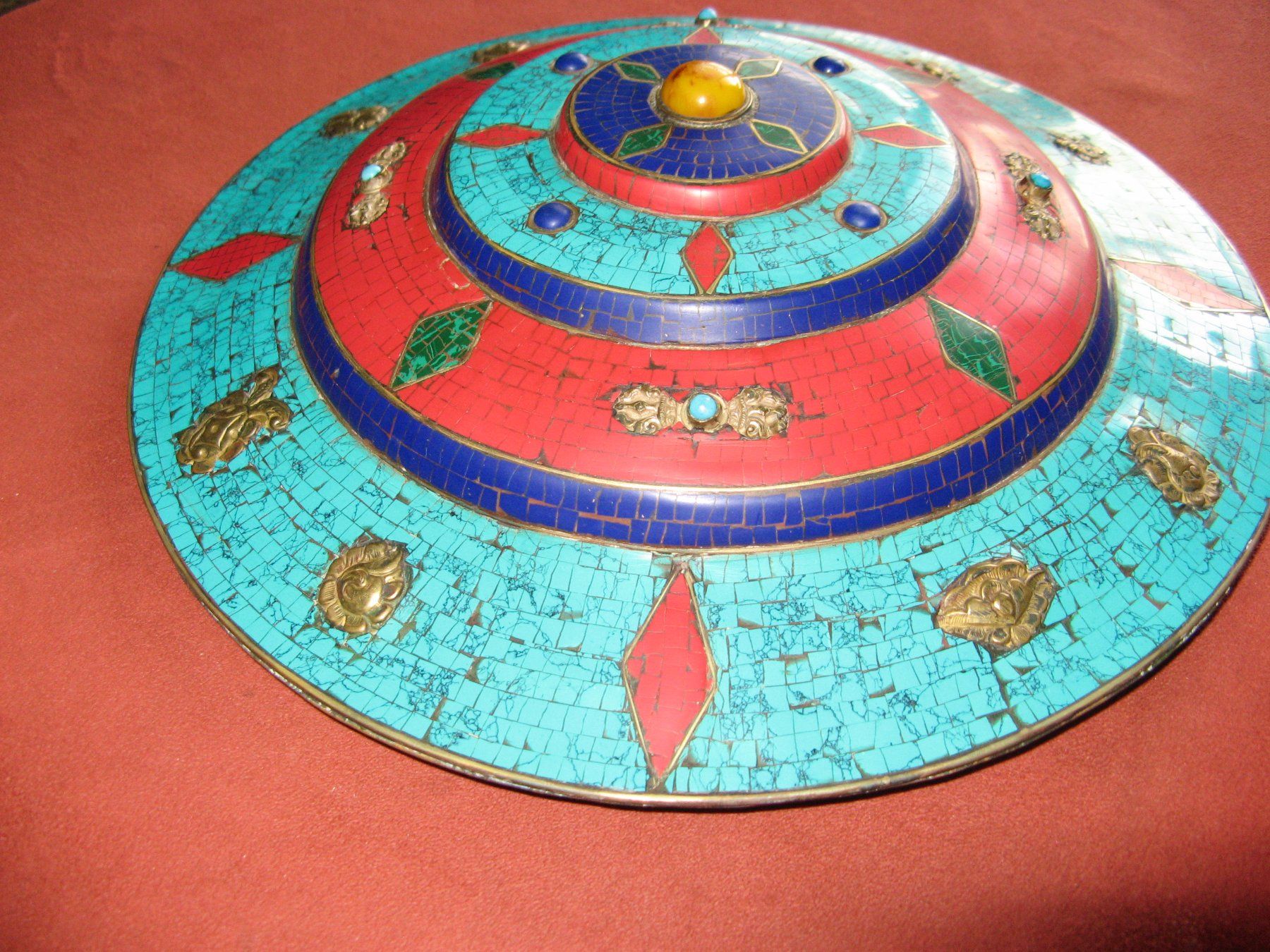 Tutte le decorazioni: Tibetischer Teller, Dekoration – Usato da Zürich venduto da apil 1